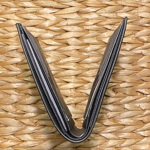 SALVATORE FERRAGAMO Leather Mens Wallet NWT w/oBOX brown tricolour interior - Picture 14 of 14